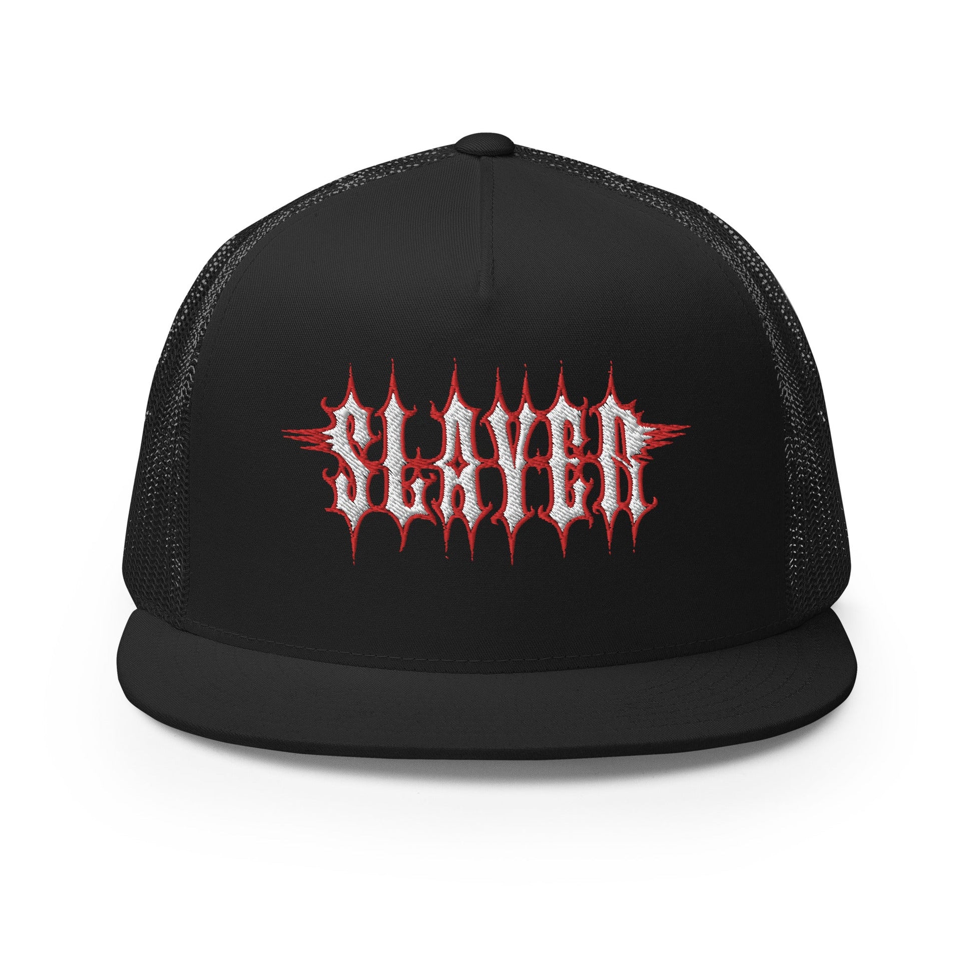 Slayer Electric Logo Embroidered Trucker Hat
