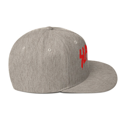 Slayer Logo Embroidered Snapback Hat