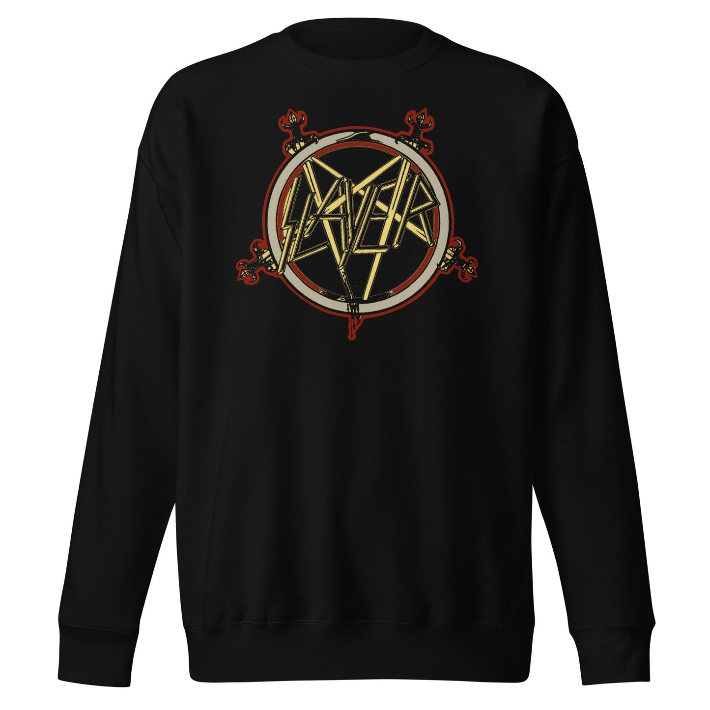 Slayer - Pentagram Logo Sweatshirt Black