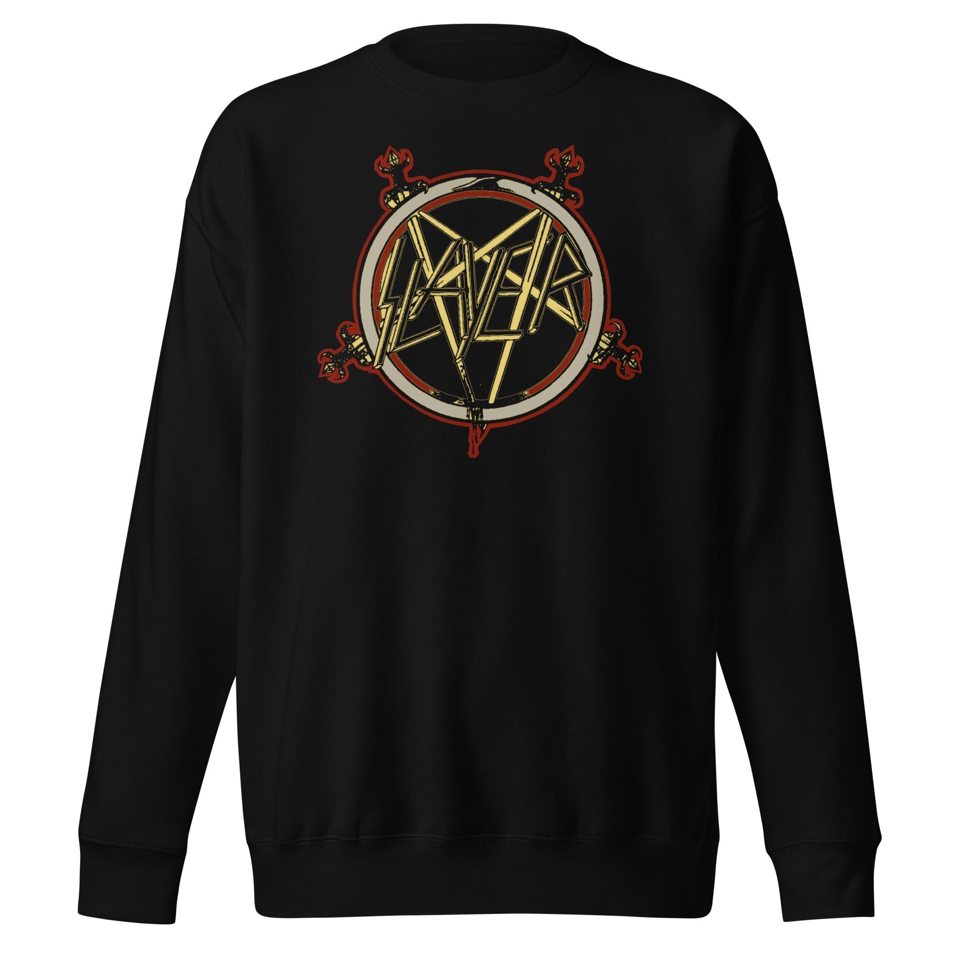 Slayer - Pentagram Logo Sweatshirt Black