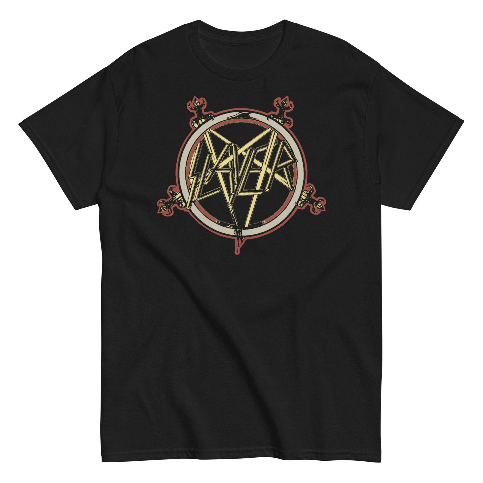 Slayer - Pentagram Logo T-Shirt Black