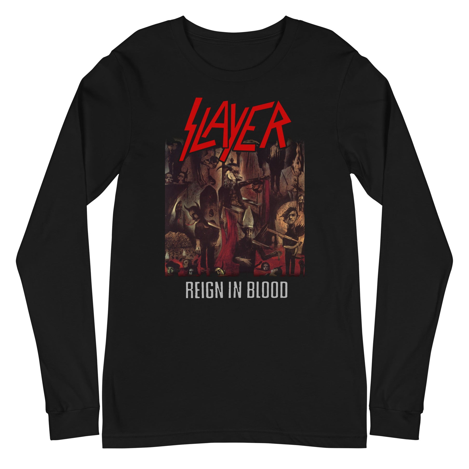 Slayer - Reign in Blood Long Sleeve T-Shirt Black
