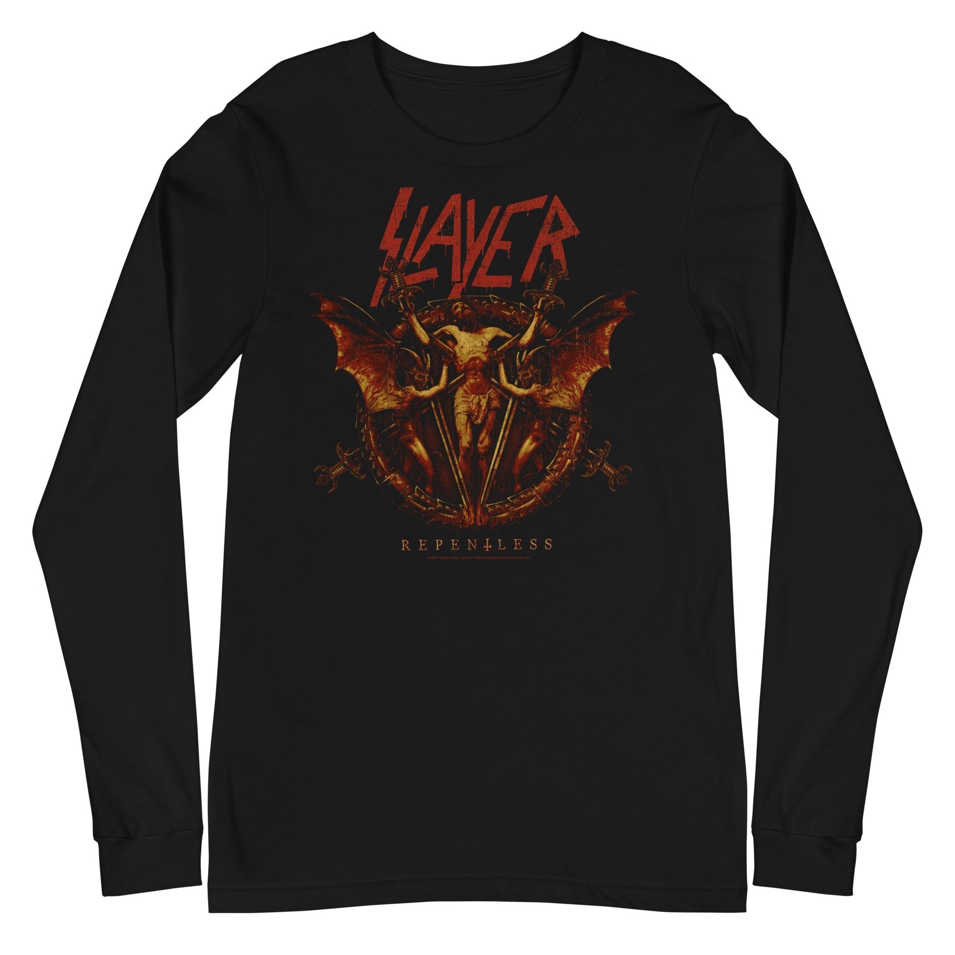 Slayer - Repentless Long Sleeve T-Shirt Black