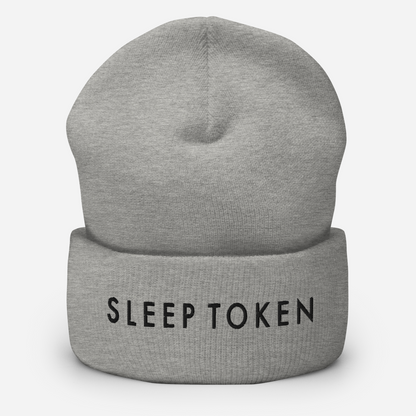 Sleep Token Embroidered Beanie