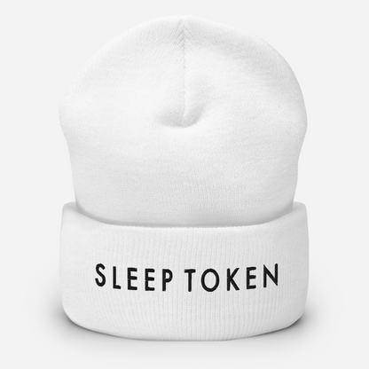 Sleep Token Embroidered Beanie