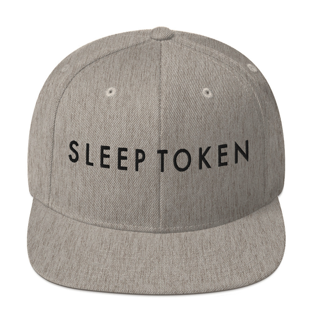 Sleep Token Logo Grey Snapback Hat