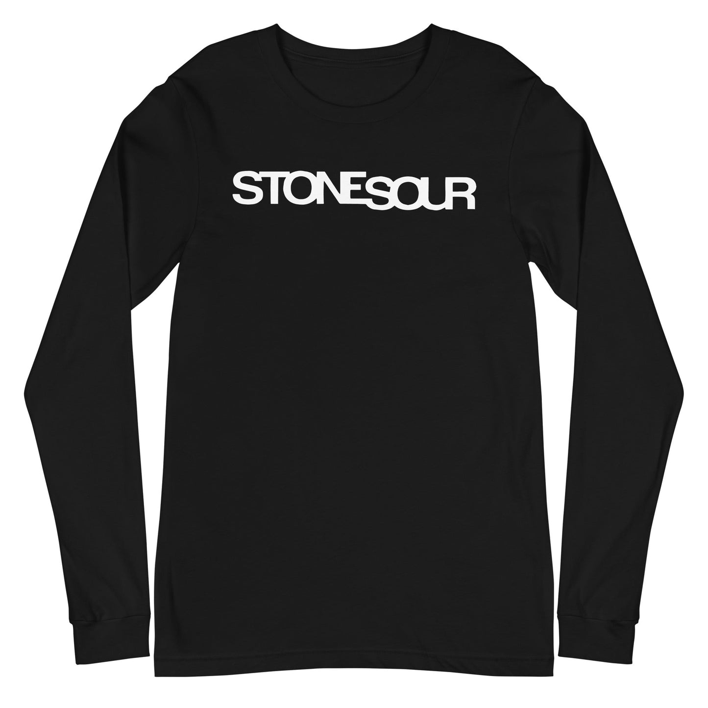 Stone Temple Pilots - StoneSour Slant Long Sleeve T-Shirt Black