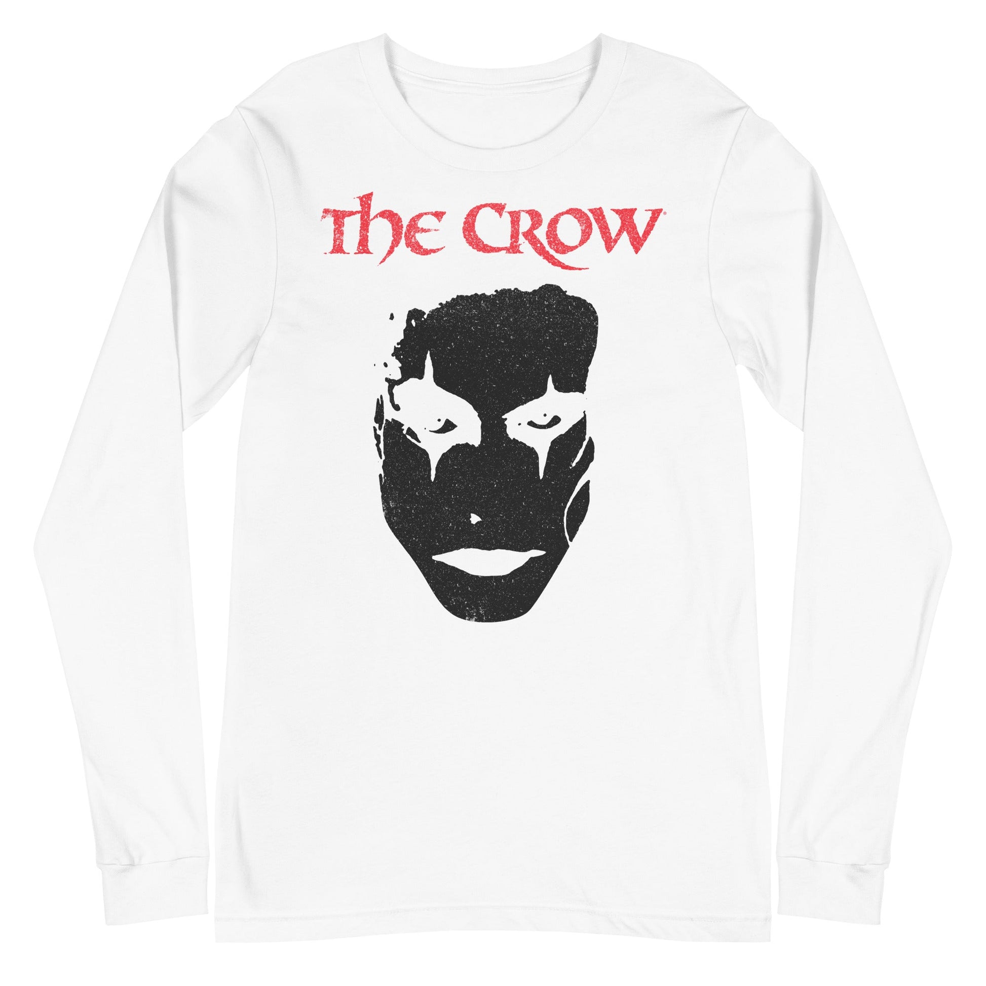 The Crow - Black Crow Long Sleeve T-Shirt White