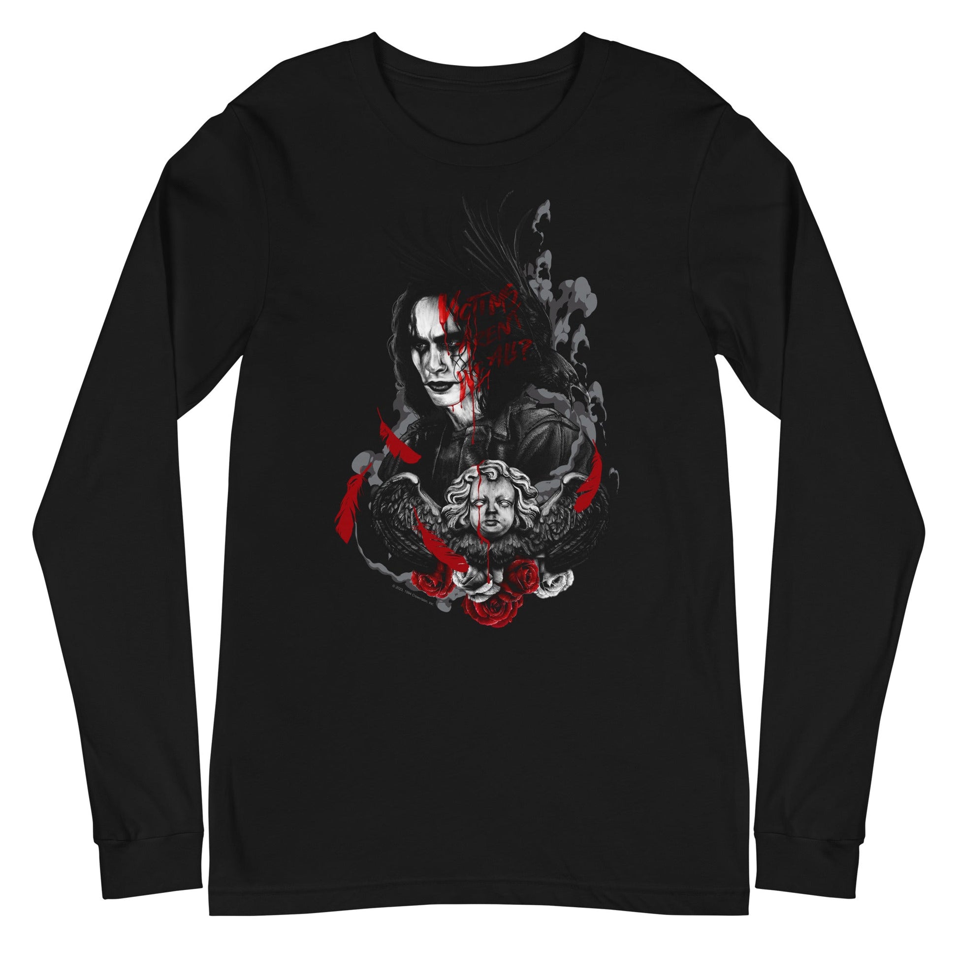 The Crow - Victims Aren't We All? Long Sleeve T-Shirt Black