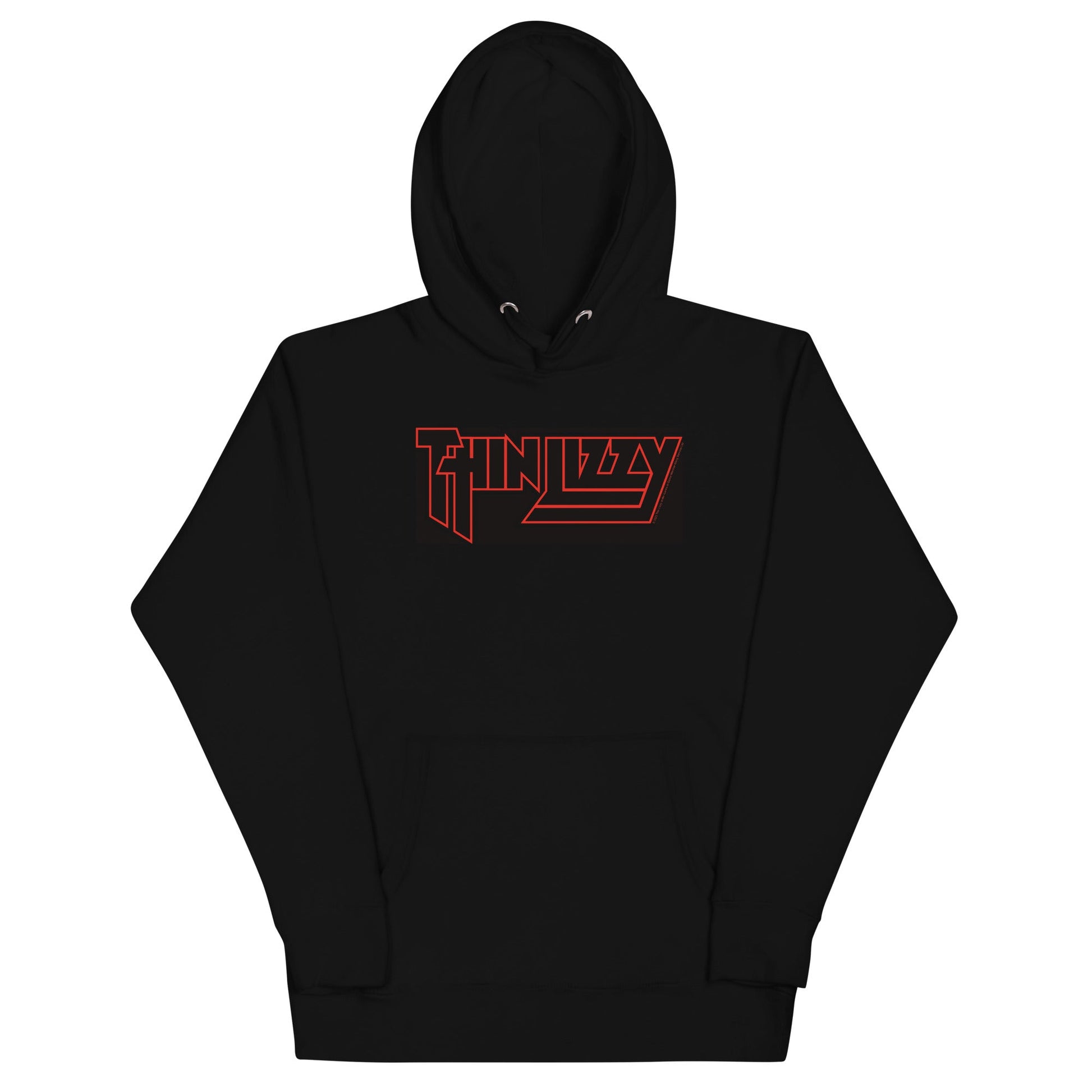 Thin Lizzy - Classic Logo Hoodie Black