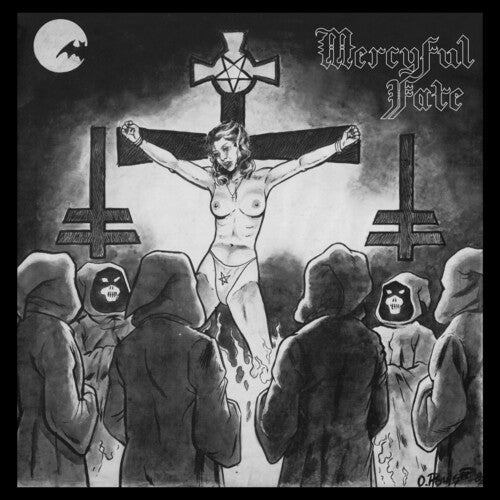 Mercyful Fate Nuns Have No Fun (Black w/ White Edged Marble Vinyl)