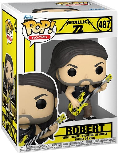 Funko POP! Rocks: Metallica - Robert (72 Seasons) (Vinyl Figure, Collectible)