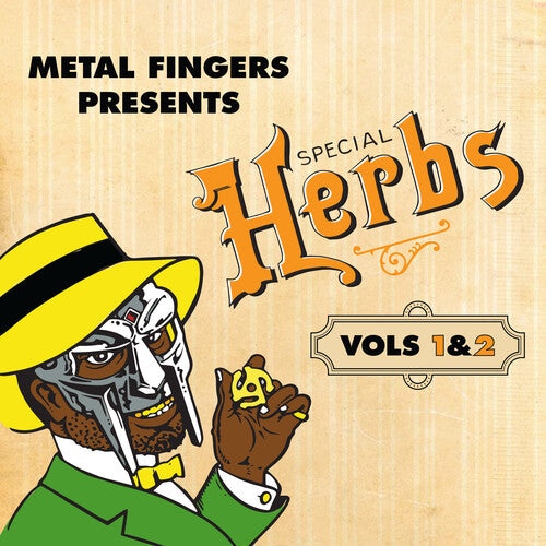 Metal Fingers Presents: Special Herbs Vol. 1 & 2 (Orange Colored Vinyl) (2 Lp's)