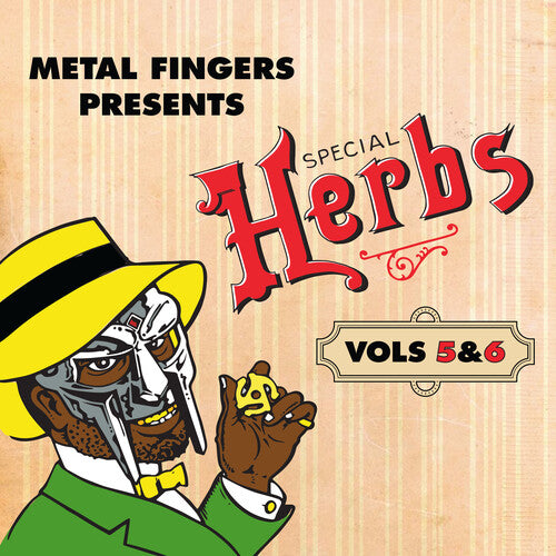 Metal Fingers Presents: Special Herbs Vol. 5 & 6 (Limited Edition, Red Colored Vinyl) (2 Lp's)