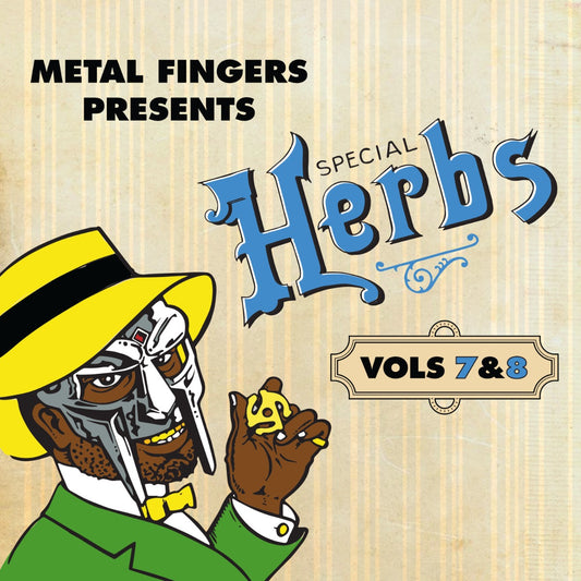 Metal Fingers Presents: Special Herbs Vols. 7 & 8 (Sky Blue Colored Vinyl Gatefold 2Lp)