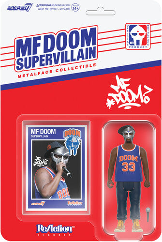 Super7 - MF Doom- ReAction Figures Wv3 - MF DOOM (NYC) (Action Figure)