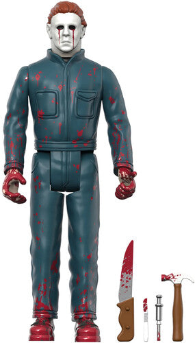 Michael Myers Super7 - Halloween 2 ReAction Wave 1 - Michael Myers (Blood Splatter WHOLESALE EXCLUSIVE) (Collectible, Figure)