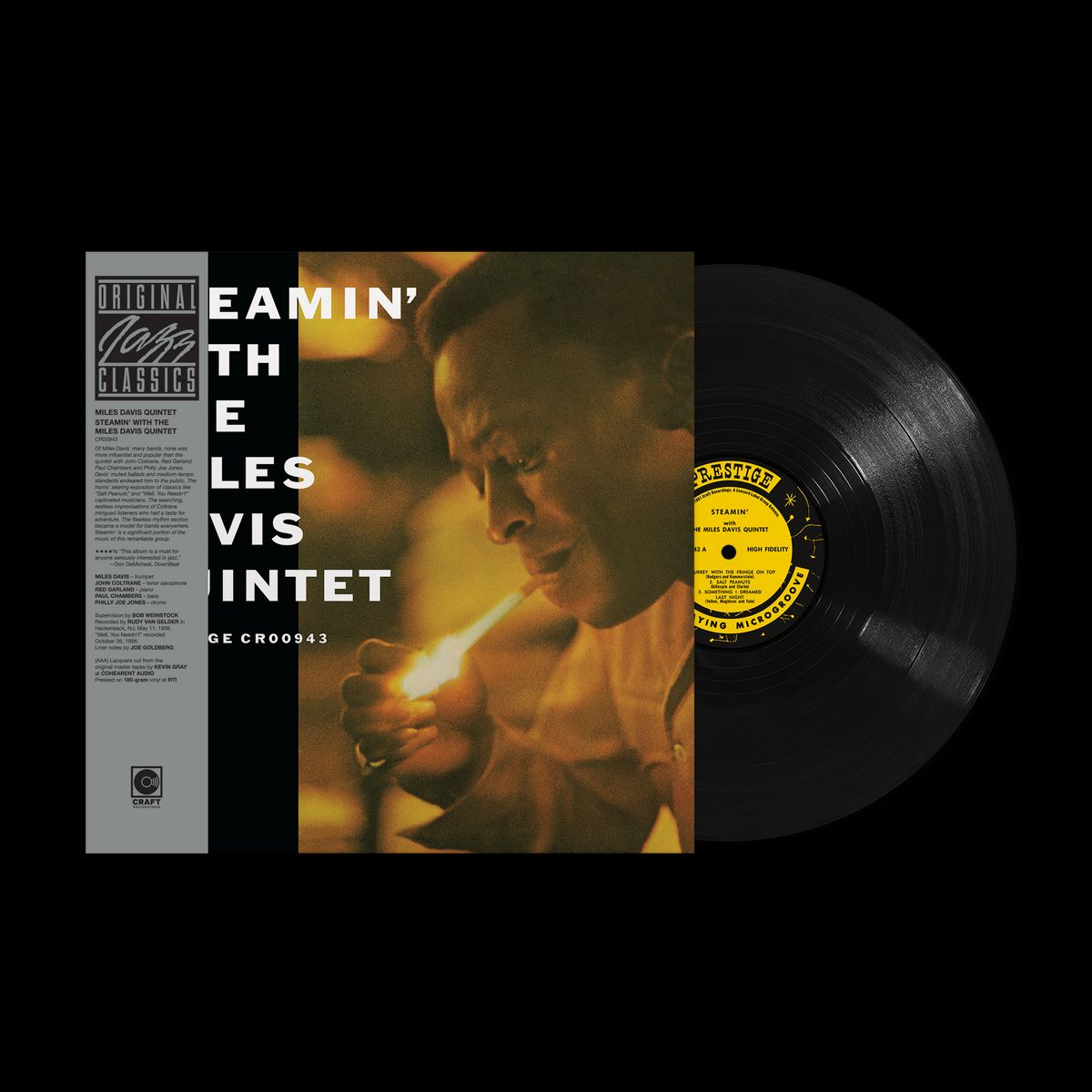 Steamin' with the Miles Davis Quintet (Original Jazz Classics Series) (180G) [LP]