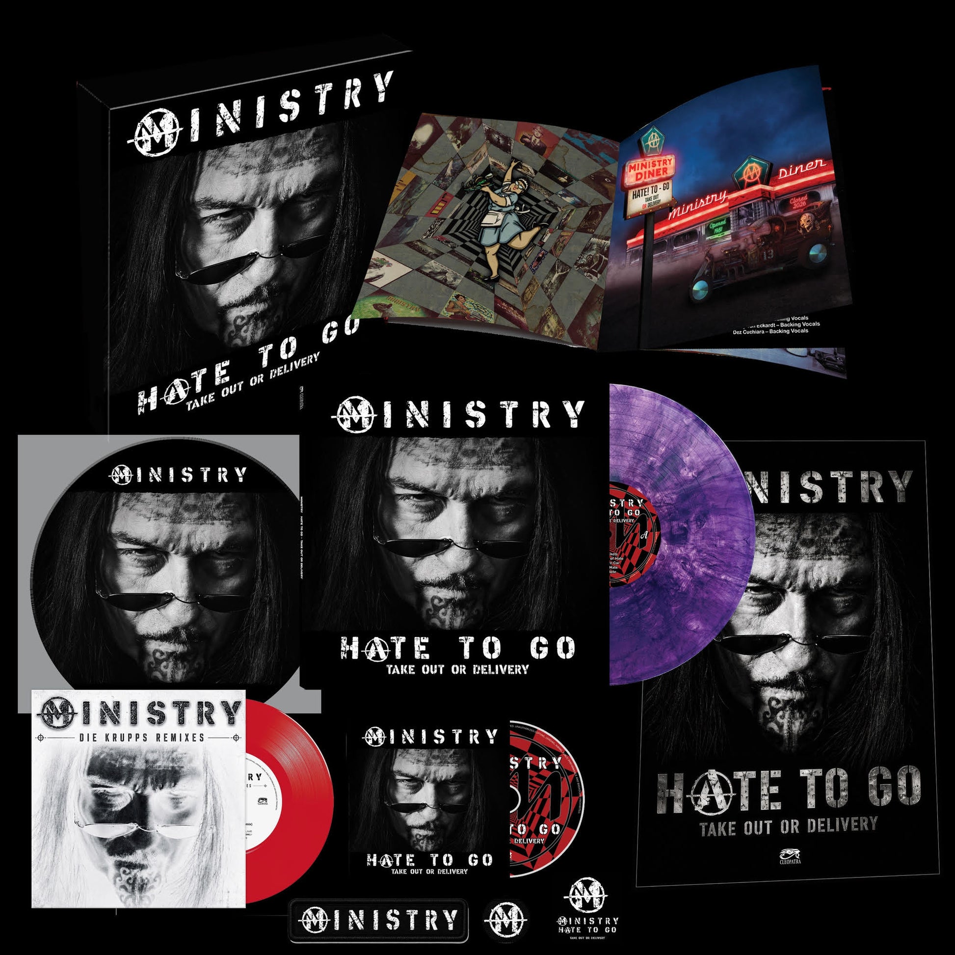 Hate To Go - Take Out Or Delivery (Deluxe Box Edition) [Deluxe Box Edition With Purple/Black Marble] [4LP]