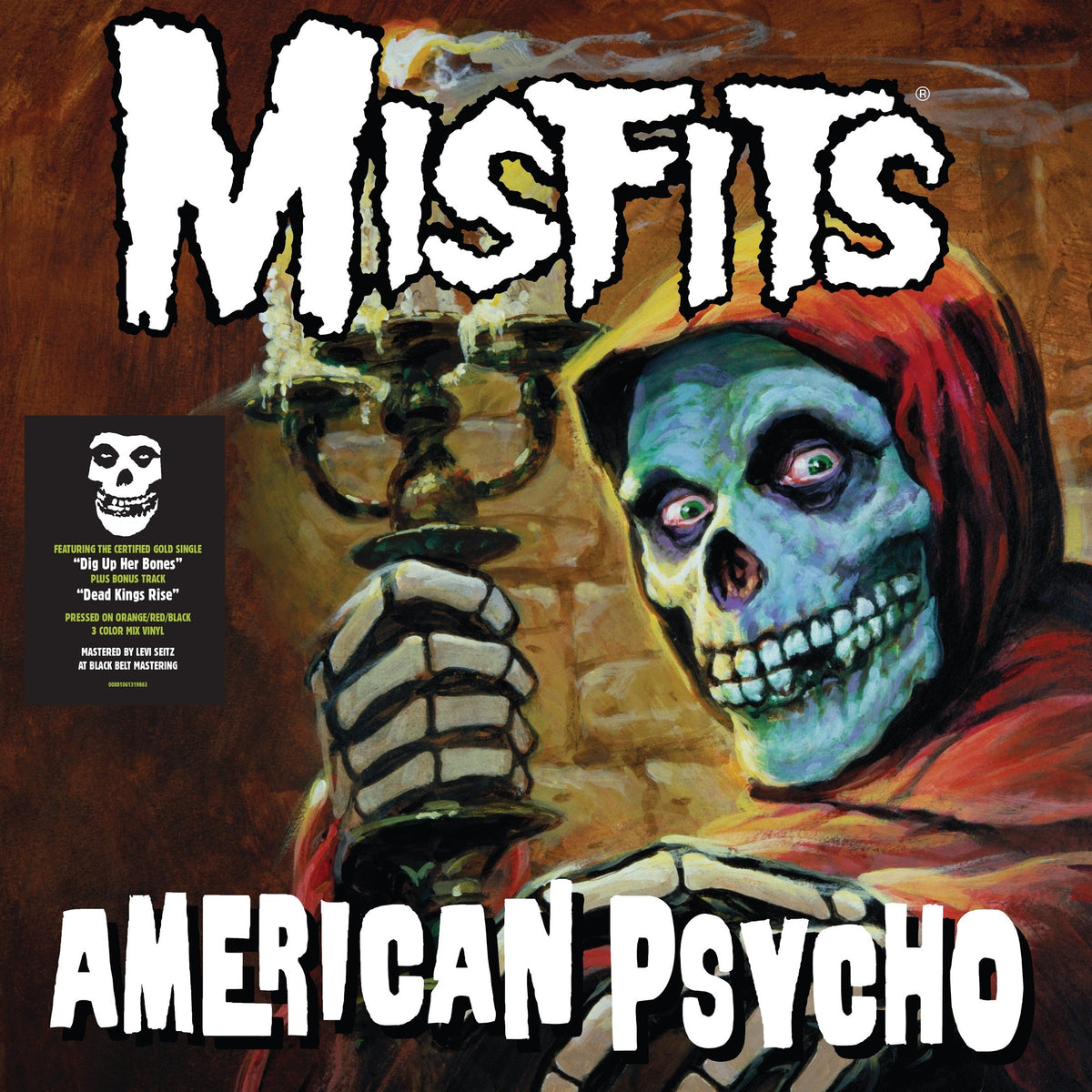American Psycho (Limited Edition, Orange, Red & Black Tri-Colored Vinyl, Gatefold LP Jacket)