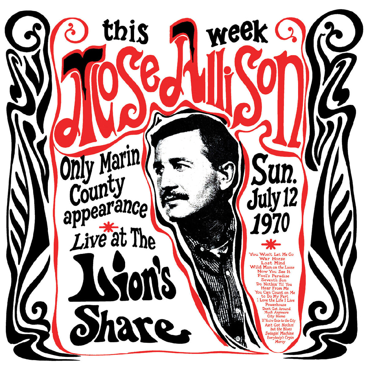 Live at The Lion's Share July 12, 1970 [CD]