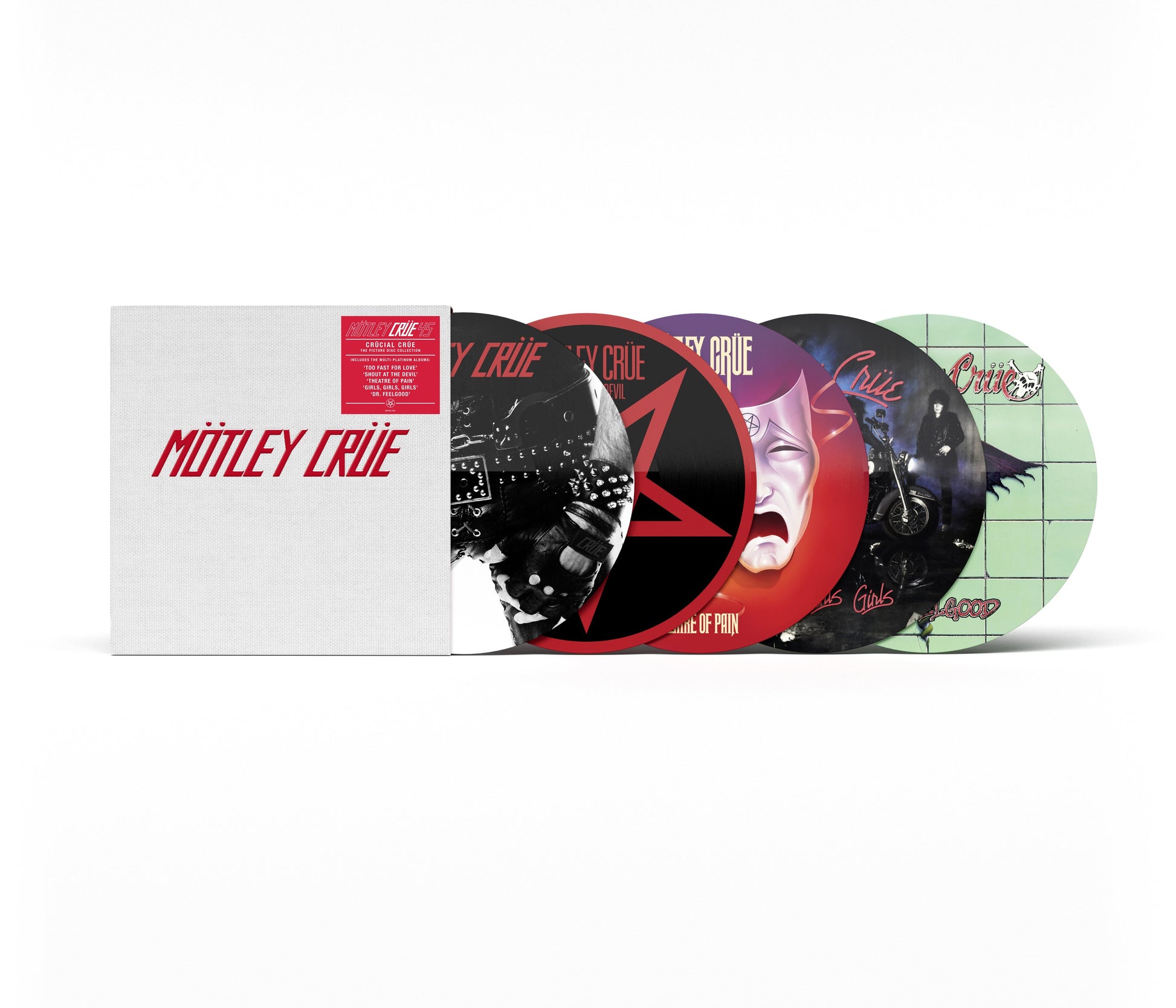 Crucial Crue (45Th Anniversary) [Deluxe Box Set] [Picture Disc 5Lp]