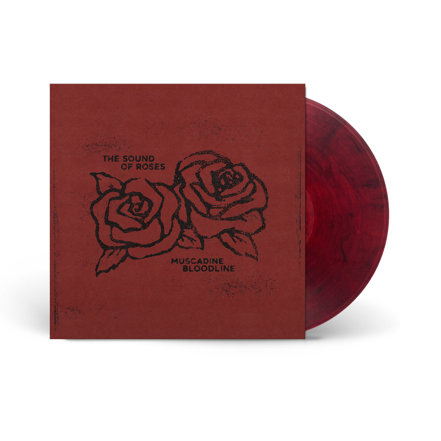 The Sound Of Roses [Translucent Red With Black Swirls]
