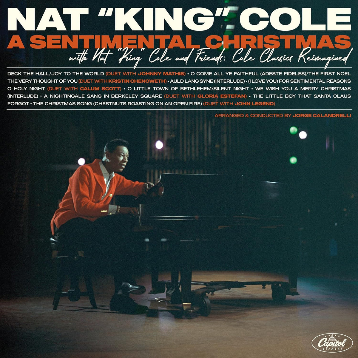 A Sentimental Christmas with Nat King Cole and Friends: Cole Classics Reimagined (Limited Edition, Translucent Red Colored Vinyl)