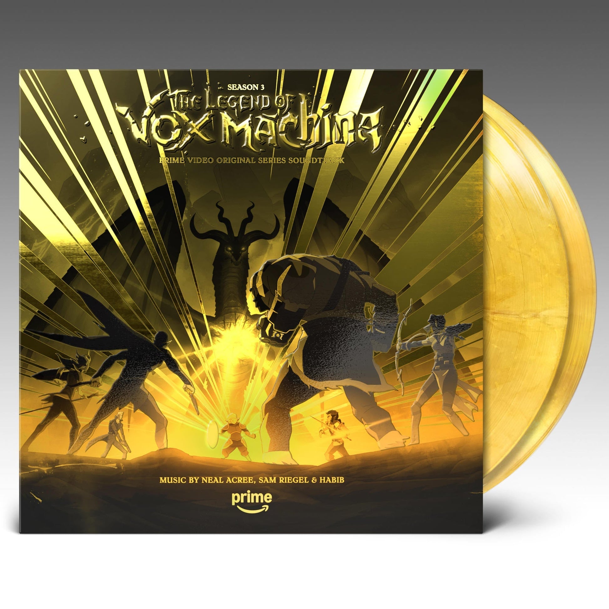 The Legend Of Vox Machina - Season 3 (Original Series Soundtrack) [Metallic Gold Vinyl] [2LP]