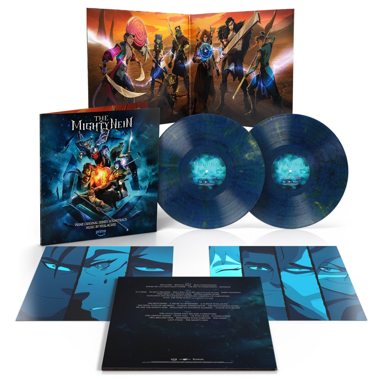 The Mighty Nein (Prime Original Series Soundtrack) [Gold & Cobalt Vinyl] [2LP]