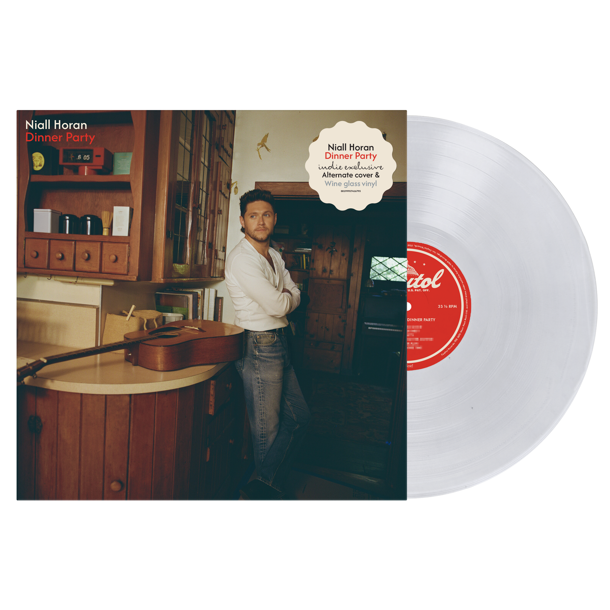 Dinner Party (Indie Exclusive, Alternate Cover) [Wine Glass Clear Vinyl]
