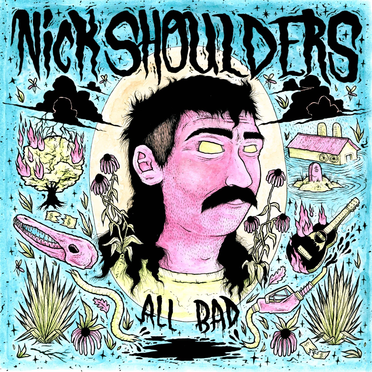 All Bad (Transparent Pink Vinyl)
