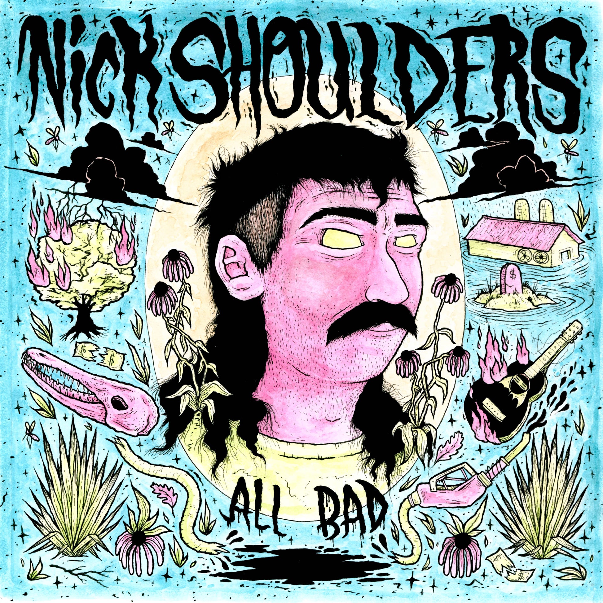 All Bad (Transparent Pink Vinyl)