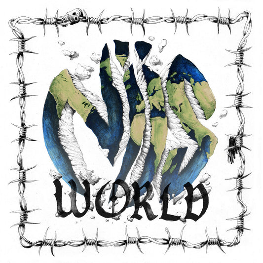 Green Splatter On Clear Vinyl) Niis World (Blue