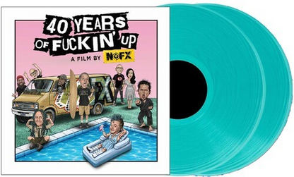 40 Years of Fuckin' Up (Original Soundtrack) (Vinyl Voice Edition) (Turquoise Colored Vinyl) (2 Lp's)