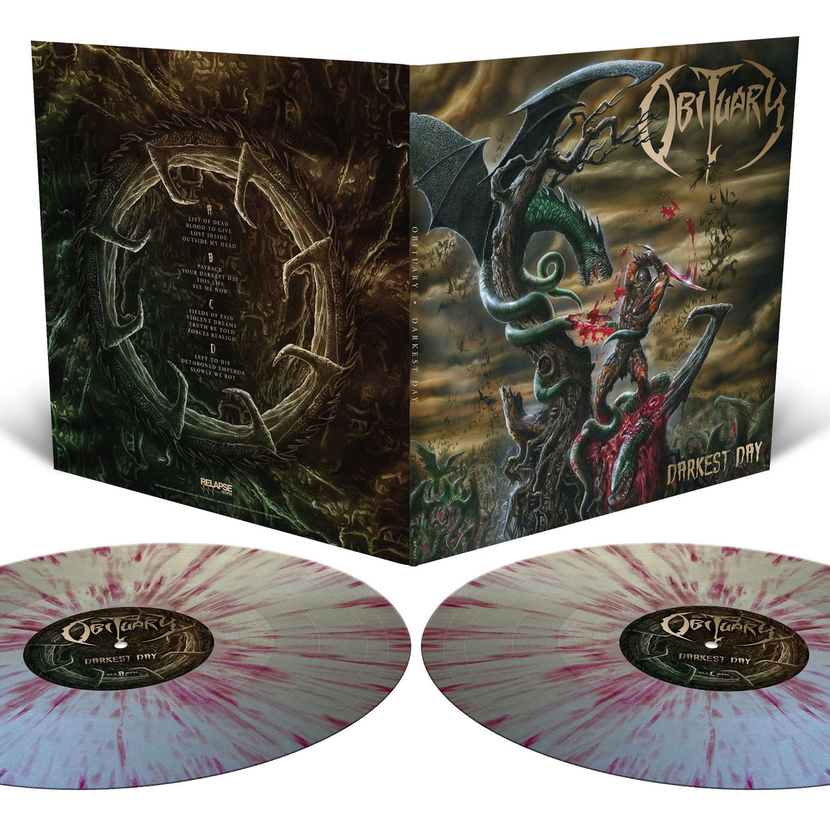 Darkest Day (Reissue) (Indie Exclusive) [Silver Blood Red Splatter Vinyl] [2LP]