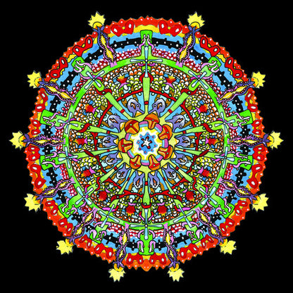 Of Montreal Hissing Fauna, Are You The Destroyer? (Colored Vinyl, Red, Yellow, Digital Download Card)