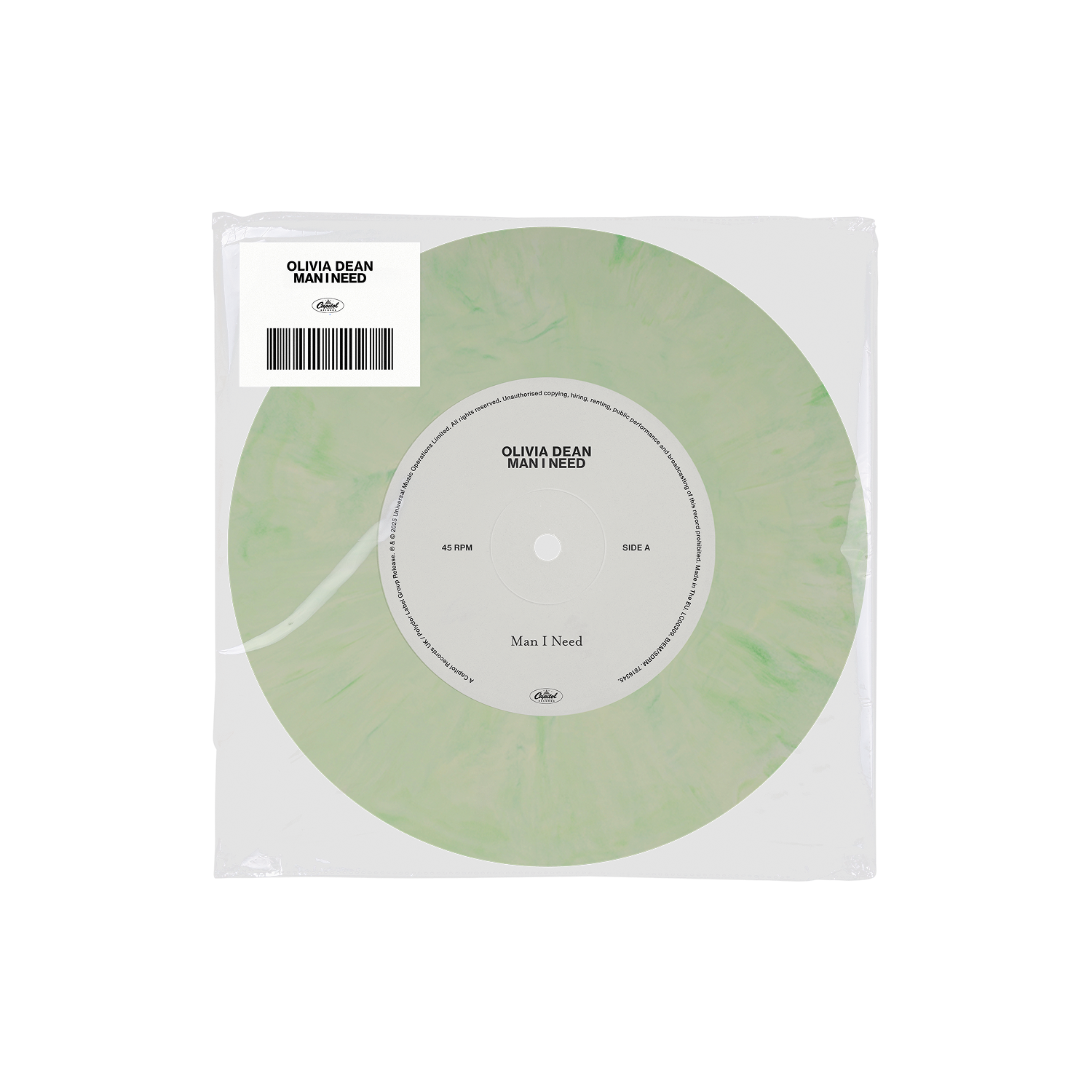 Man I Need [Light Green Marble 7" Single]