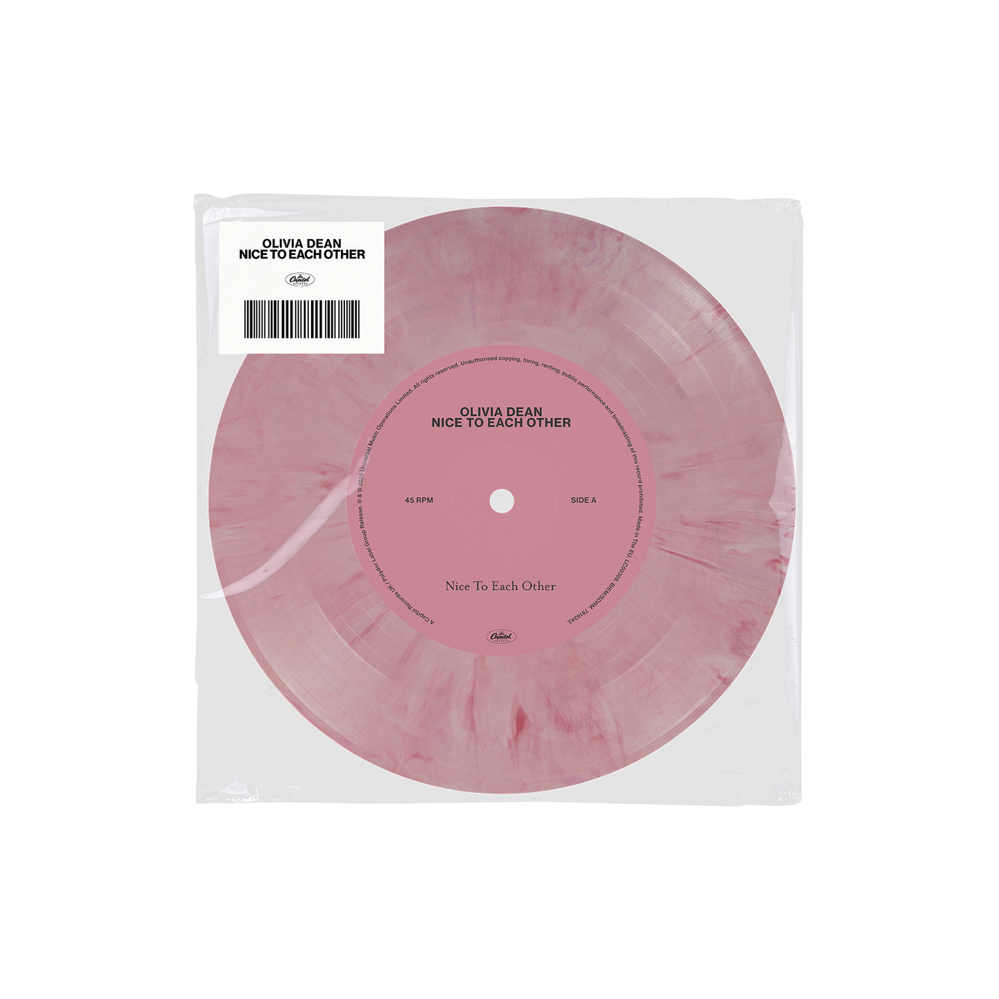 Nice To Each Other [Pink/White 7" Single]