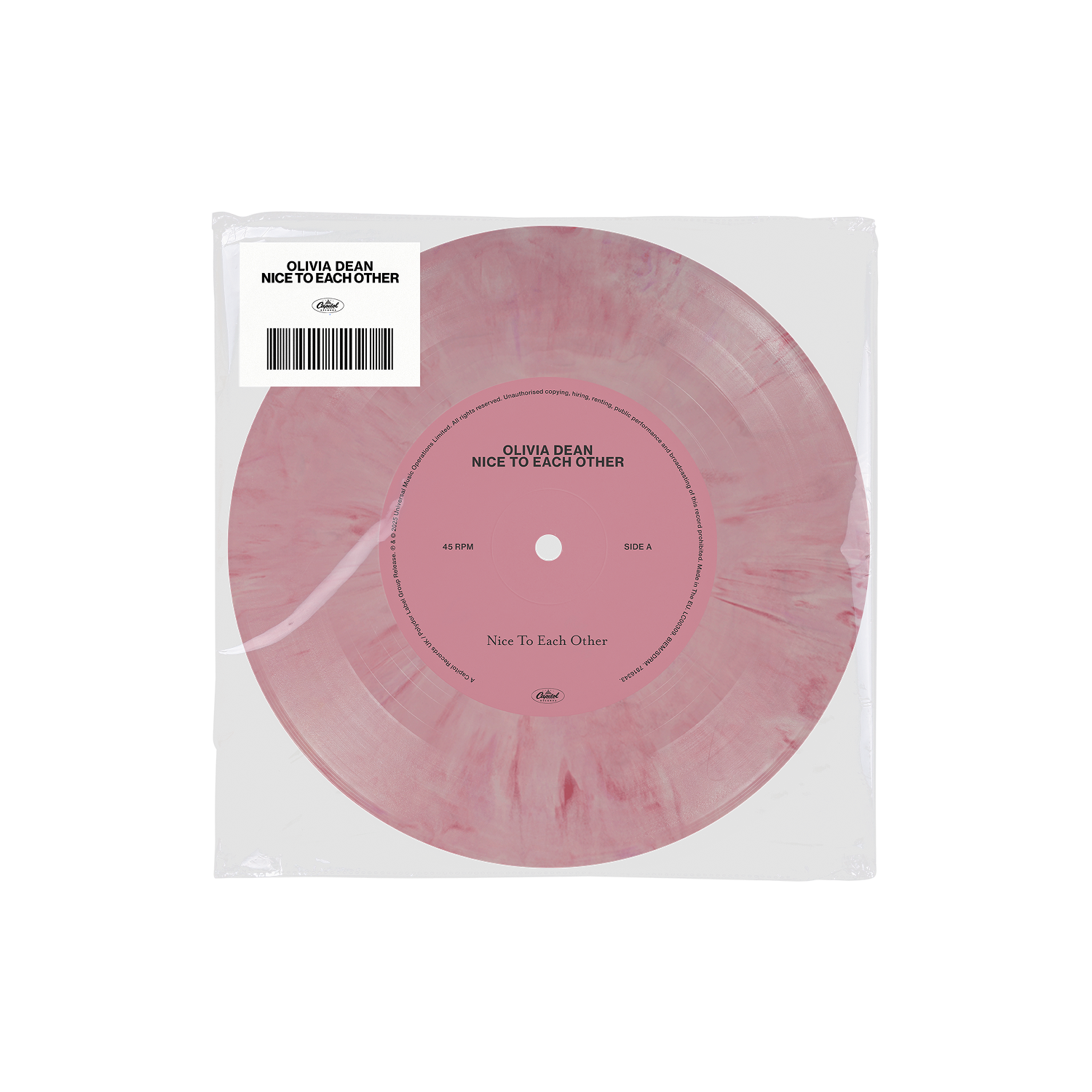 Nice To Each Other [Pink/White 7" Single]