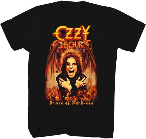 Ozzy Osbourne - Prince of Darkness Demon Wings T-Shirt - XL Black TS0102OZZA4