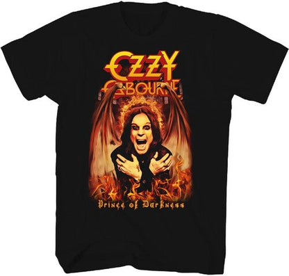 Ozzy Osbourne - Prince of Darkness Demon Wings T-Shirt - XL Black TS0102OZZA4