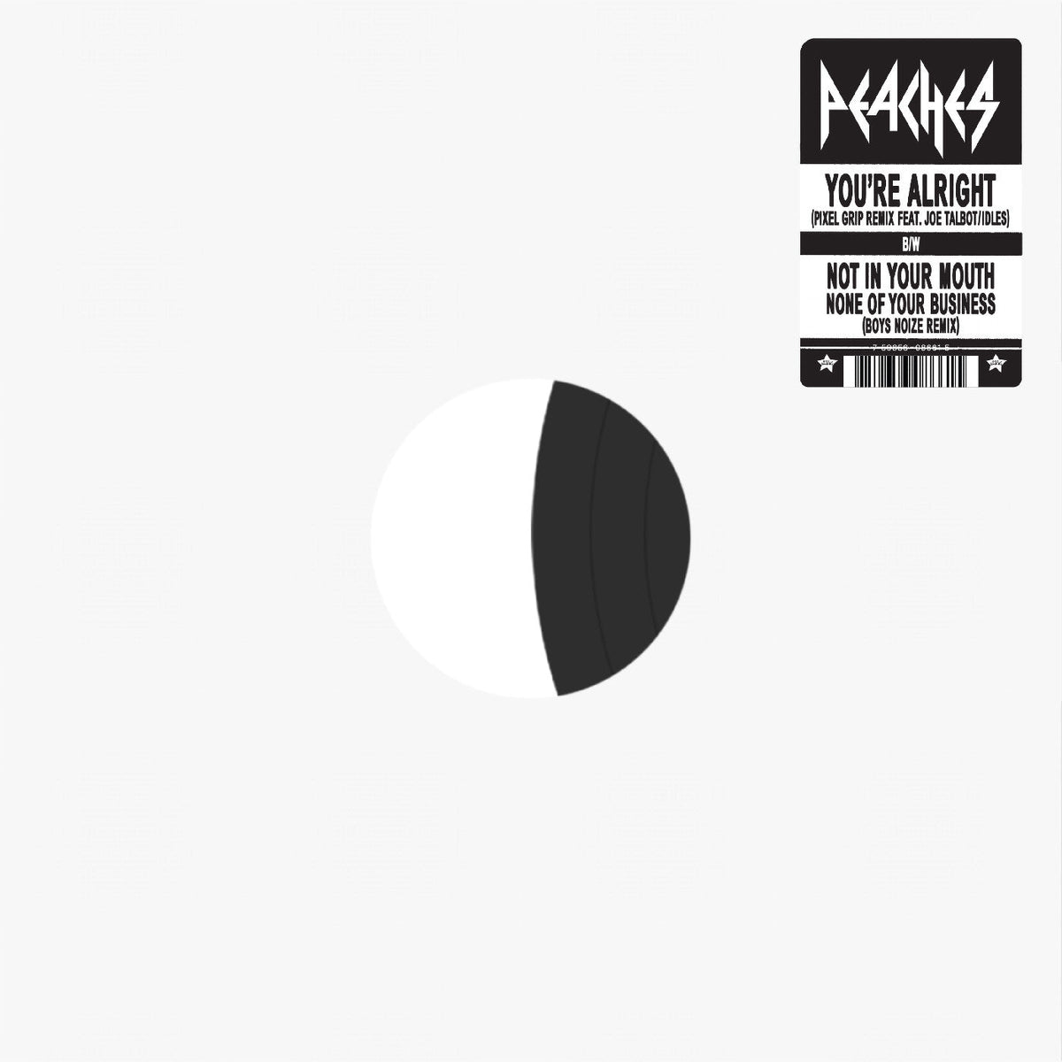 Peaches Remix 12" - Pixel Grip b/w Boys Noize (Limited) [12" Single]