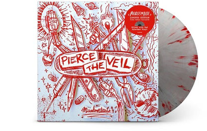 Pierce the Veil Misadventures (Indie Exclusive, Limited Edition, Colored Vinyl, Red, Silver)