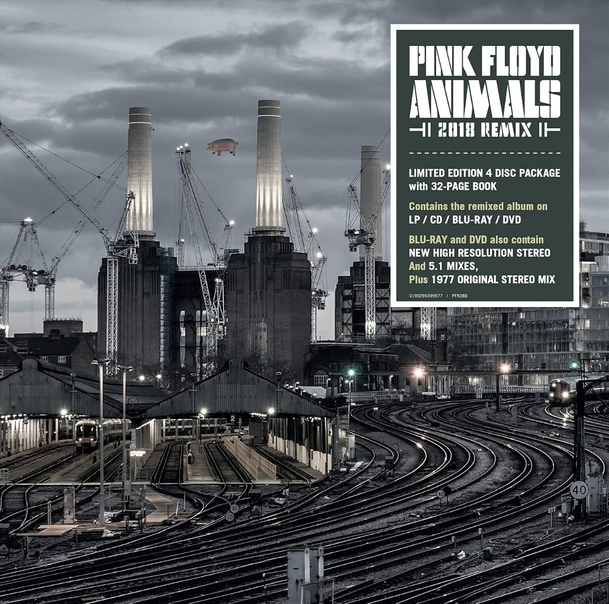 Animals: 2018 Remix (Boxed Set, With CD, With Blu-ray, With DVD, 180 Gram Vinyl)