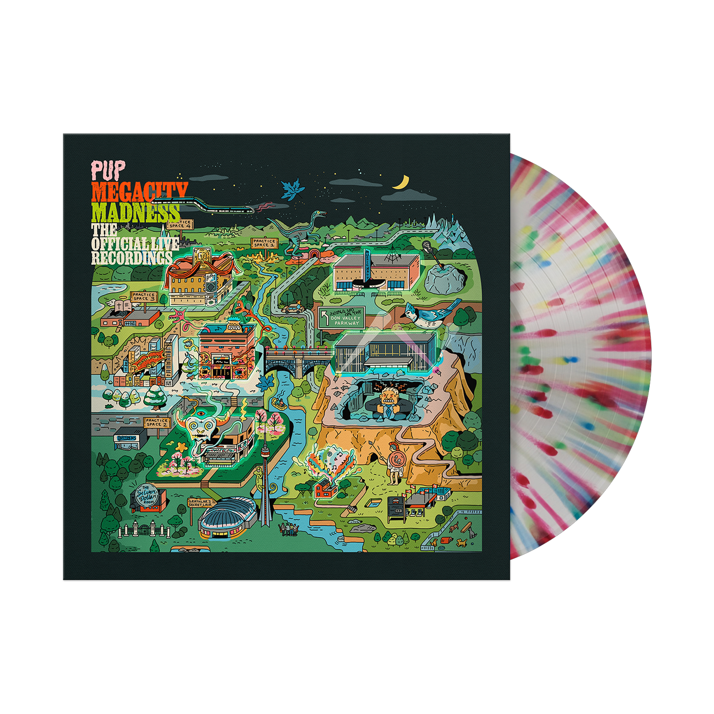 Megacity Madness (The Official Live Recordings) [Multicolor Splatter LP]