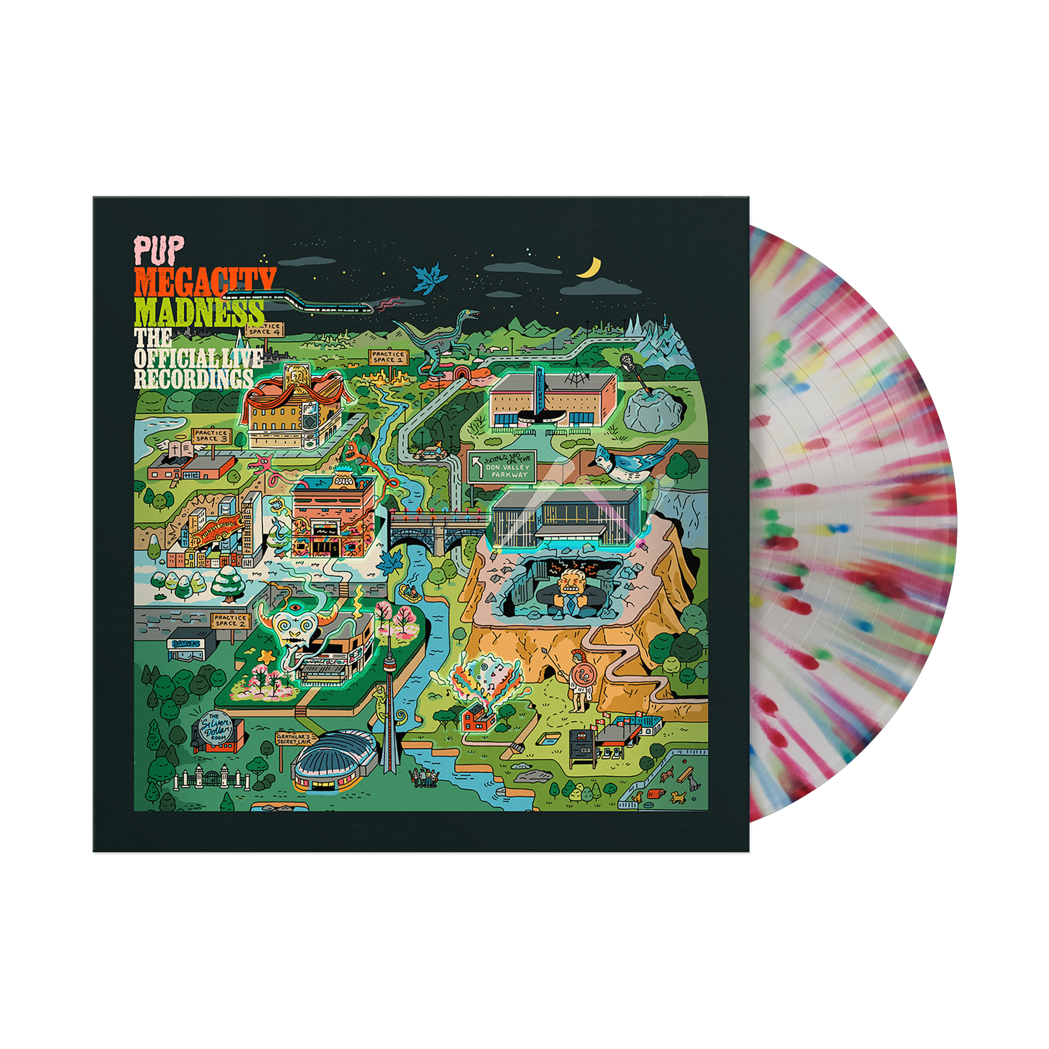 Megacity Madness (The Official Live Recordings) [Multicolor Splatter LP]