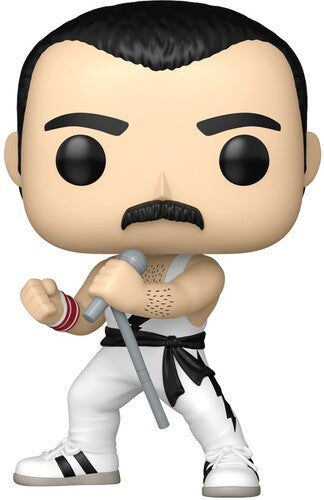 Funko POP! Rocks: Queen - Freddie Mercury (White Singlet) (Vinyl Figure, Collectible)