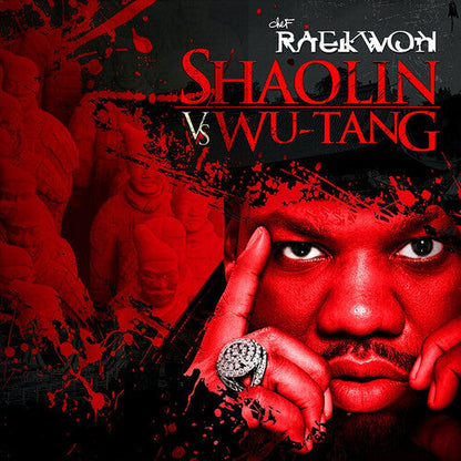 Shaolin vs. Wu Tang: 15th Anniversary Edition (Indie Exclusive, "Blood Oath" Half Red/ Black Splattter Colored Vinyl) (2 Lp's)