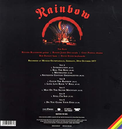 Rainbow Live In Munich 1977 (Limited Edition,180 Gram Virgin Vinyl) (3 Lp's)